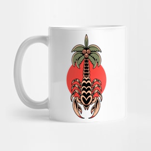 summer scorpion tattoo Mug